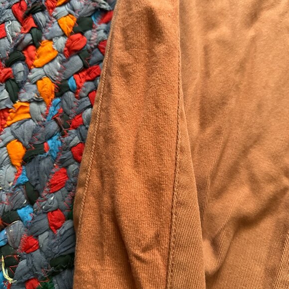 Time And Tru Orange Cropped Joggers Women's Size XL Fall Gorpcore Comfy Sporty - Picture 8 of 10